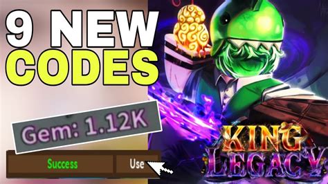 update  king legacy codes king legacy codes  king