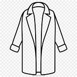 Casaco Colorare Giacca Mantel Mewarnai Cappotto Disegno Jaket Pngwing Sketsa Clipartmag Capo sketch template