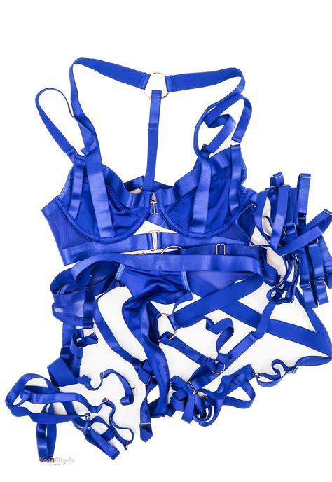 Emily Norman Royal Blue Strappy Set – Fans Utopia