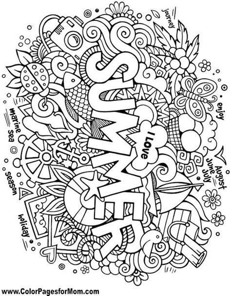 summer summer coloring pages coloring book pages summer coloring sheets