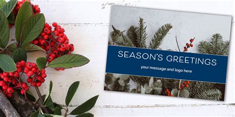 branded corporate christmas cards greetd