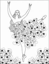 Coloring Pages Ballet Ballerina Dance Primavera Dancing Cartoon Kleurplaten Book Nicole Visit sketch template