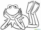 Kermit Coloring Frog Pages Muppets Piggy Miss Muppet Smile Cartoon Printable Drawing Wecoloringpage Animal Show Wanted Color Most Sawyer Tom sketch template