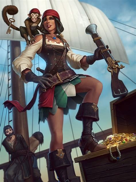 concept art by jon neimeister pirate woman pirate women