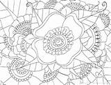 Henna Coloring Pages Easy Getcolorings Getdrawings sketch template