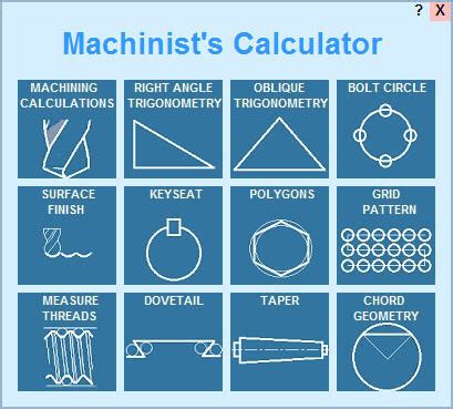 machinists calculator latest version   windows software