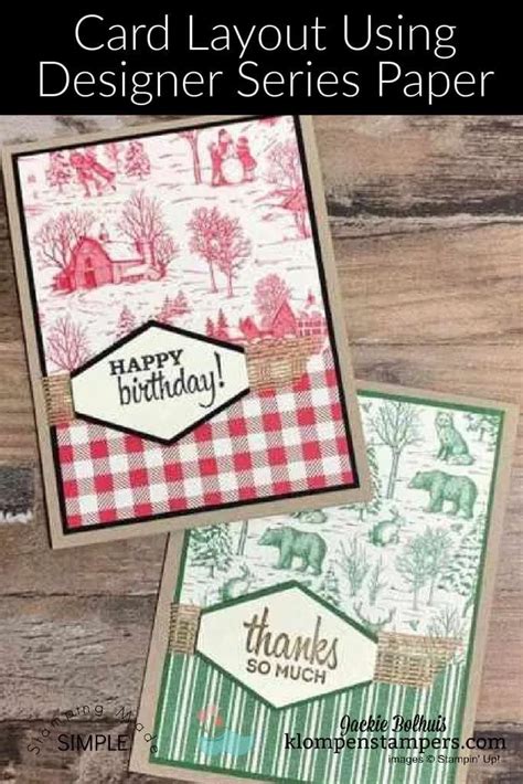 easy card layout  designer papers designer paper cards simple cards card layout