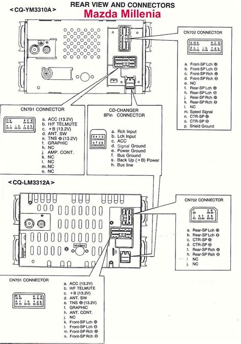 mazda  speaker wiring diagram scosche wiring harness diagram untpikapps disconnect