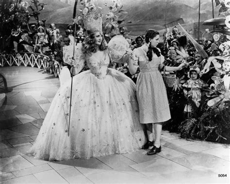 Billie Burke And Judy Garland Wizard Of Oz Movie Wizard Of Oz