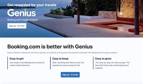 maximize bookingcom genius levels loyalty program