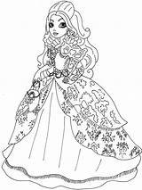 Ever After High Coloring Pages Printable Kids sketch template