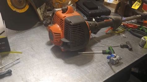 Husqvarna 128ld Trimmer Recoil Pawl Wont Pull Rope Wont Retract Youtube