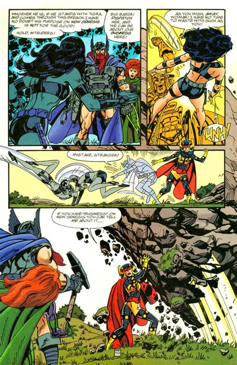 big barda vs thing colossus and wendigo battles comic vine