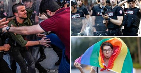 Police Fire Plastic Bullets At Lgbt Activists In Turkey Pride March