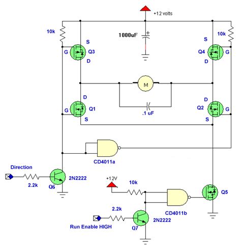 power mosfet  bridge circuit examples