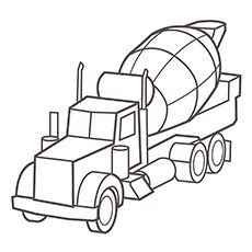 printable truck coloring pages lautigamu