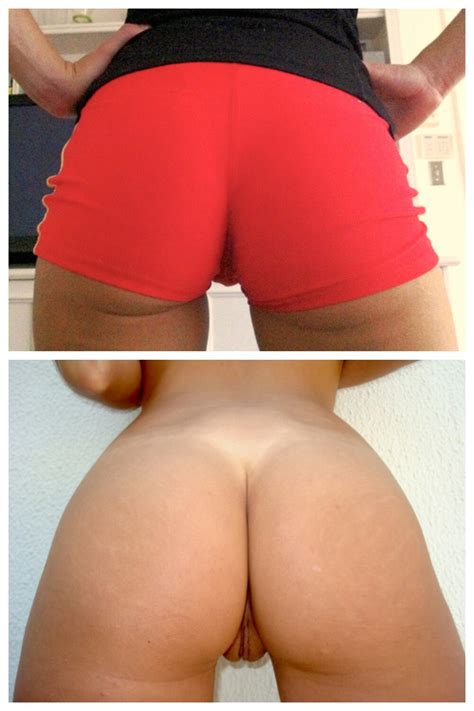 Two Totally Different Looks At My Squat Booty Porn Photo