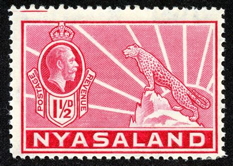 nyasaland protectorate  stamps stamp collection ideas stamp