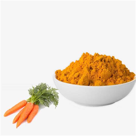 carrot extract beta  carotene orange pigment powder