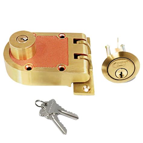 premier lock satin bronze double cylinder deadbolt   deadbolts department  lowescom