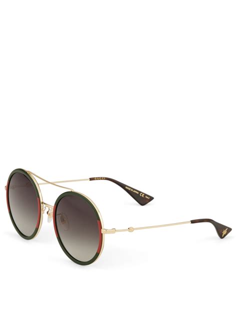 Gucci Round Aviator Sunglasses Holt Renfrew Canada