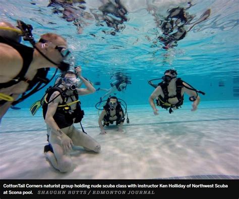 naked dive   dive tradition   scuba divers