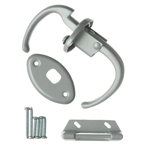 wright products push pull latch  aluminum   home depot