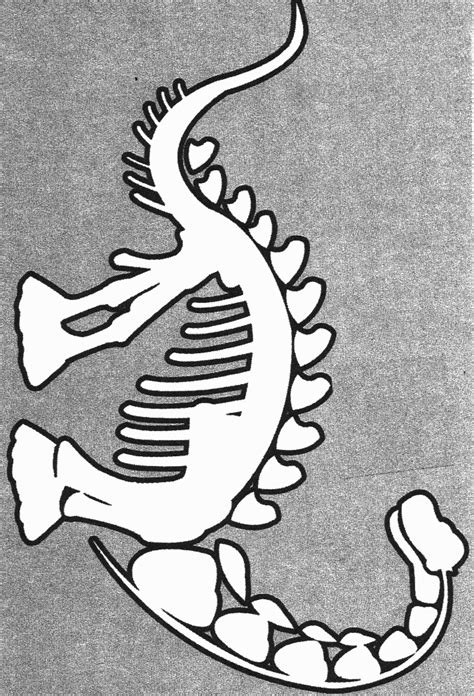 dinosuarss crafts print your dinosaur fossil template 1 all kids