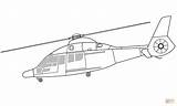 Coloring Helicopter Pages Rescue Coast Guard Ec155 Eurocopter Printable Boat Drawing Print sketch template
