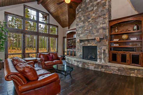 Craftsman Mountain House Plan with Four Master Suites and