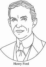 Henry Ford Coloring Clip Getcolorings Pages Getdrawings sketch template