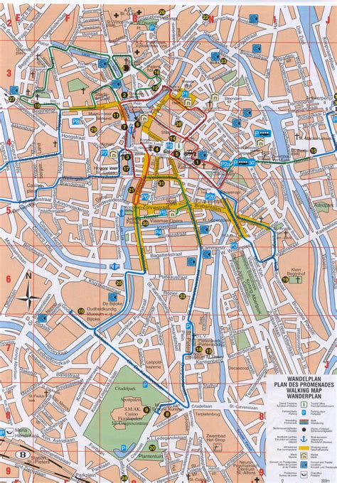 map  ghent belgium