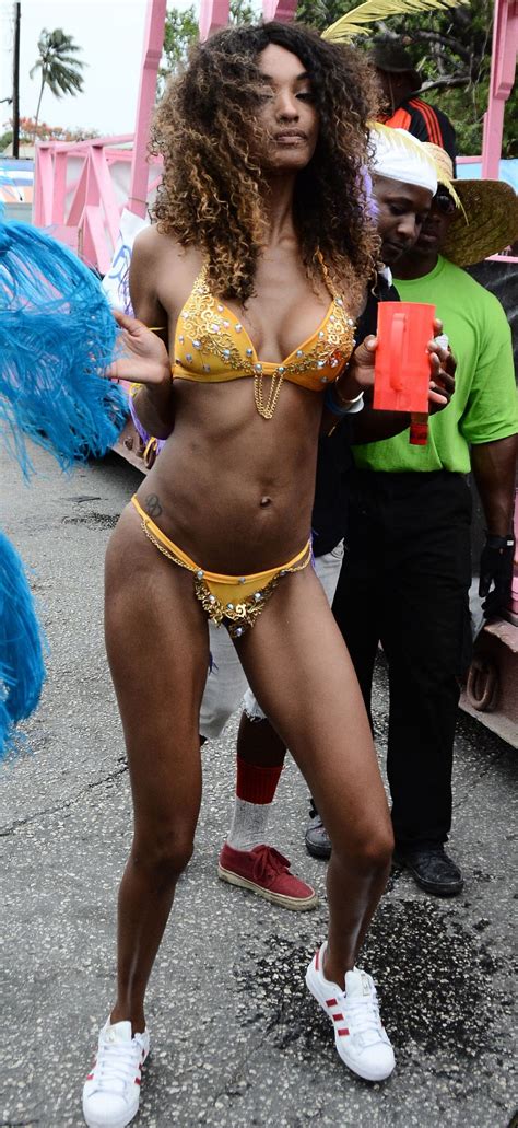 Jourdan Dunn In Bikini At Kadooment Day In Barbados 08 03 2015 Hawtcelebs