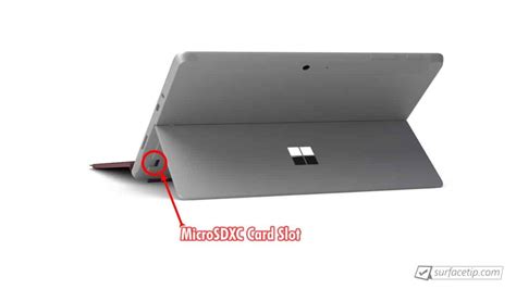 surface    sd card slot surfacetip