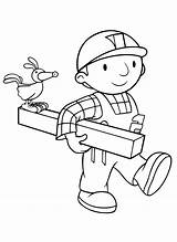 Bob Builder Coloring Pages Kids Children Beautiful Gif sketch template