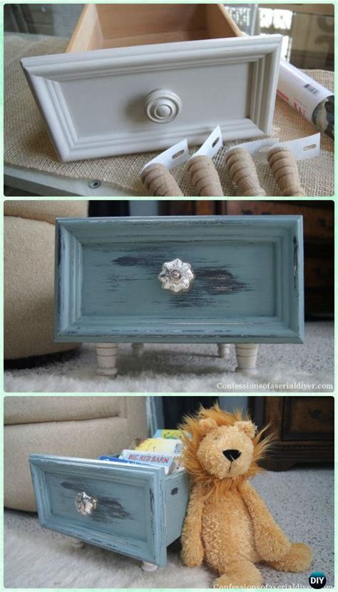 recycle  drawer furniture ideas projects  instructions