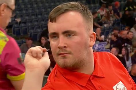 darts fans baffled by luke littler s age as he storms to whitewash win