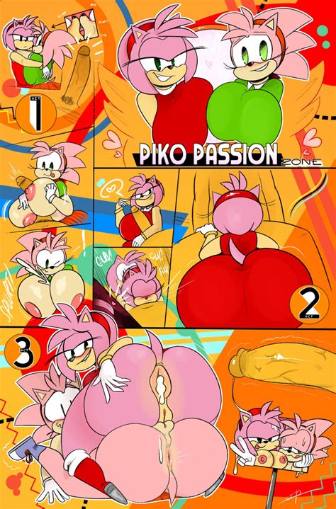 Rule 34 2020 2girls Amy Rose Anthro Anus Ass Big Ass Big Breasts Big