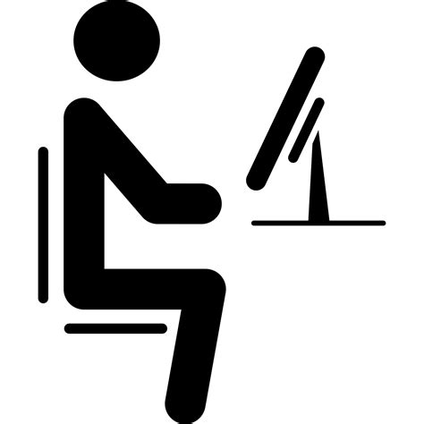 icon computer user clipart