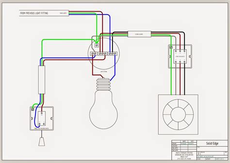 wiring diagram bathroom fan  light