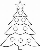 Christmas Baubles Pages Coloring Trees Covered sketch template