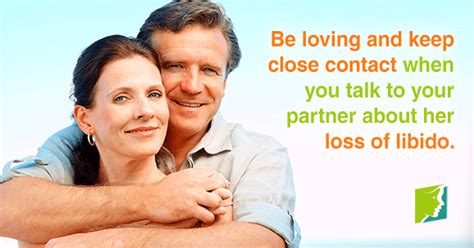 how to talk to your wife about her loss of libido menopause now