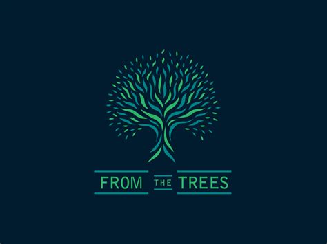 trees graphic design logo logo design tree