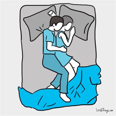 the way you sleep with a partner reveals secrets about you mine was spot on