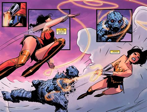 Wonder Woman Takes On A Dozen Titans Comicnewbies