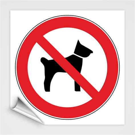 hundeverbotsschilder hunde verboten