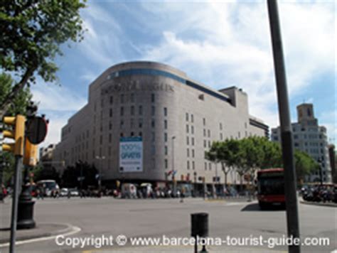 guide  el corte ingles department store  placa de catalunya barcelona