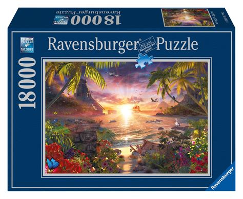 buy ravensburger paradise sunset  piece jigsaw puzzle  adults