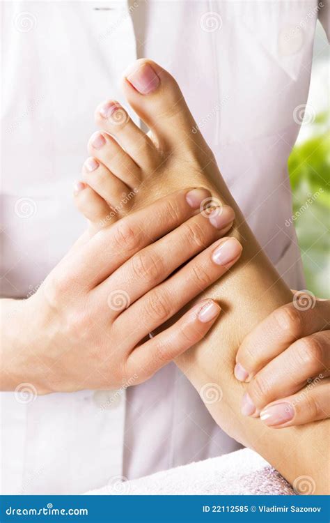 foot massage   spa salon royalty  stock photo image