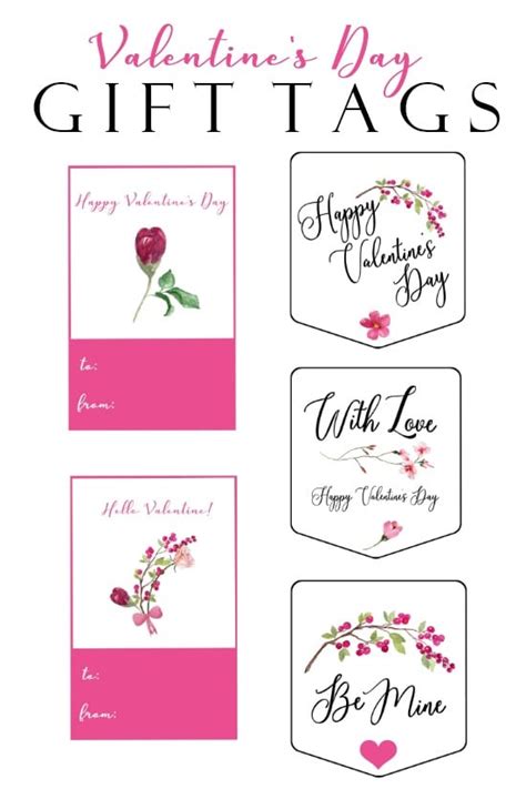 valentines day  printable gift tags  sutton place